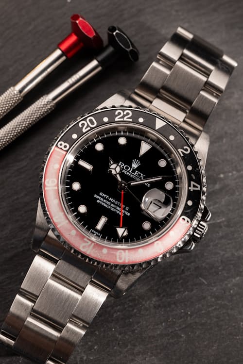 no crop image of Rolex 1999 Coke 16710 Swiss