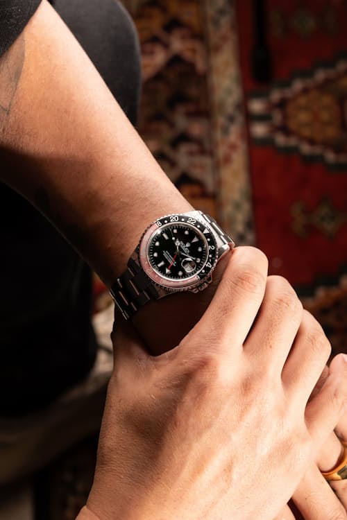 lifestyle image of Rolex 1999 Coke 16710 Swiss