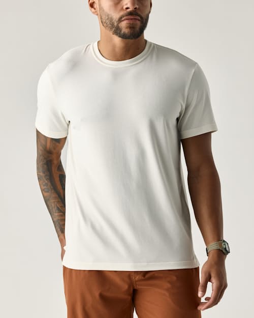 on model image of Canopy Short Sleeve T-Shirt