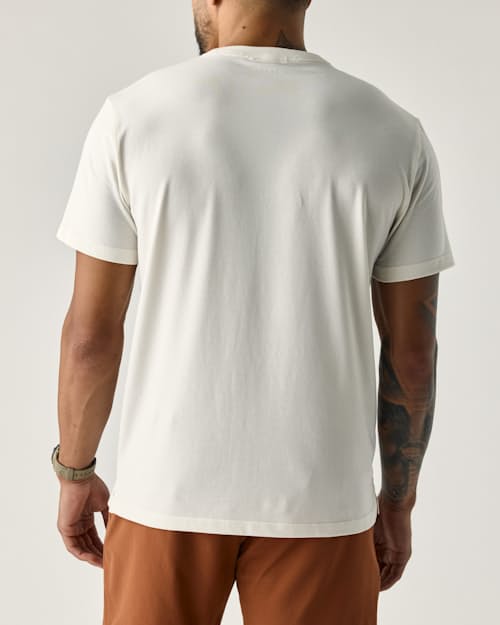 on model image of Canopy Short Sleeve T-Shirt