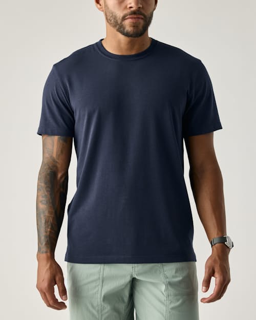 on model image of Canopy Short Sleeve T-Shirt
