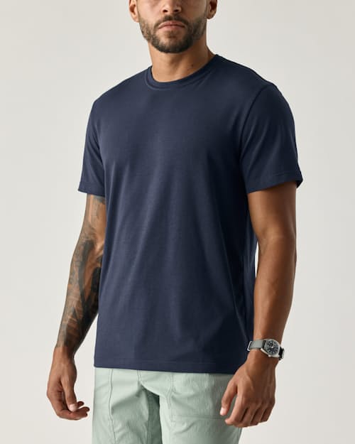 on model image of Canopy Short Sleeve T-Shirt