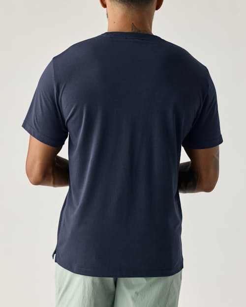 on model image of Canopy Short Sleeve T-Shirt