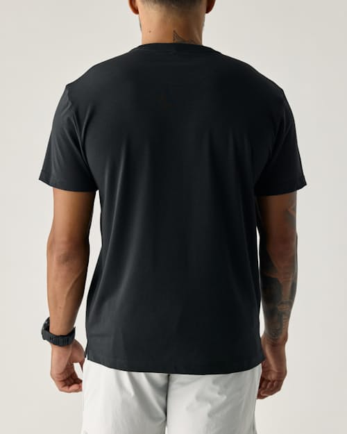 on model image of Canopy Short Sleeve T-Shirt