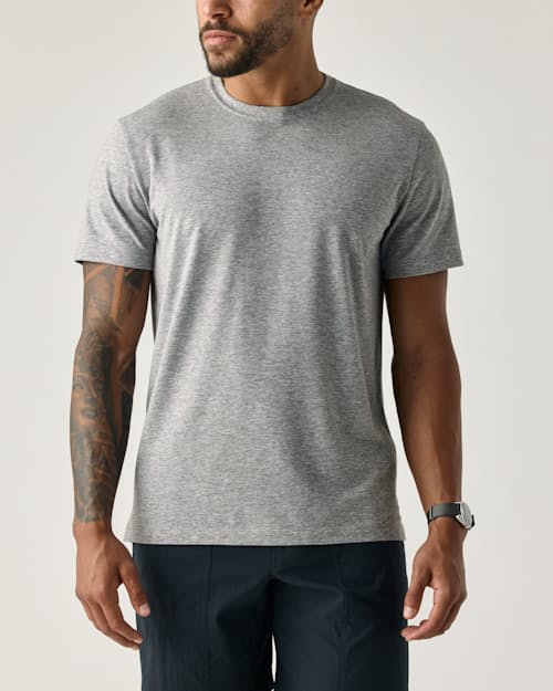 on model image of Canopy Short Sleeve T-Shirt