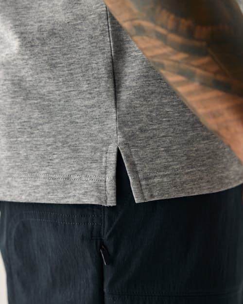 on model image of Canopy Short Sleeve T-Shirt