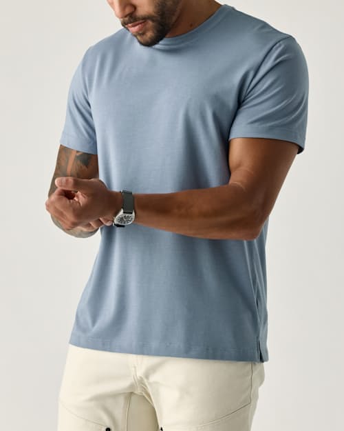 on model image of Canopy Short Sleeve T-Shirt
