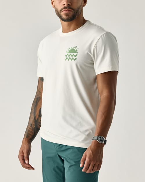 on model image of Canopy Graphic T-Shirt