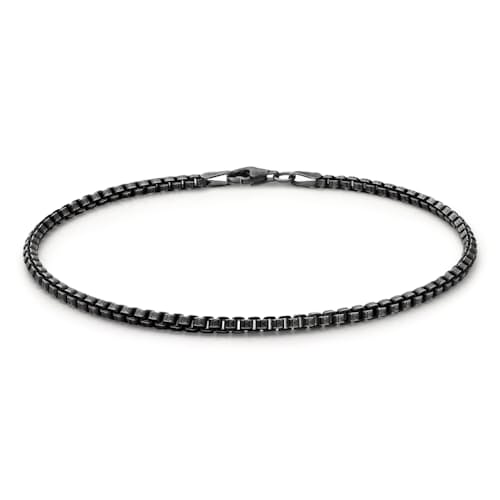 laydown image of Mens 2mm Venetian Chain Bracelet II