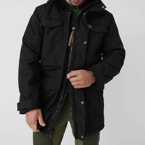 on model image of Nuuk Parka
