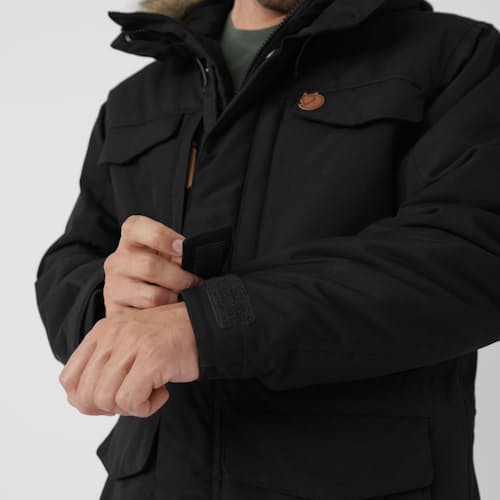 on model image of Nuuk Parka
