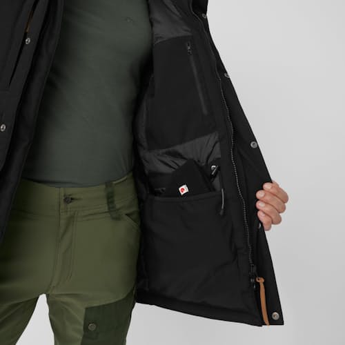on model image of Nuuk Parka