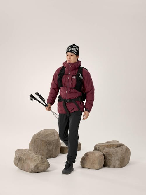 on model image of Beta Jacket