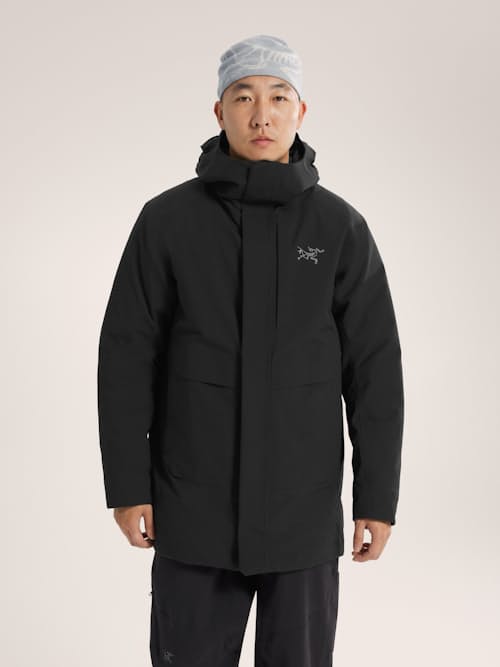 on model image of Therme Down Jacket