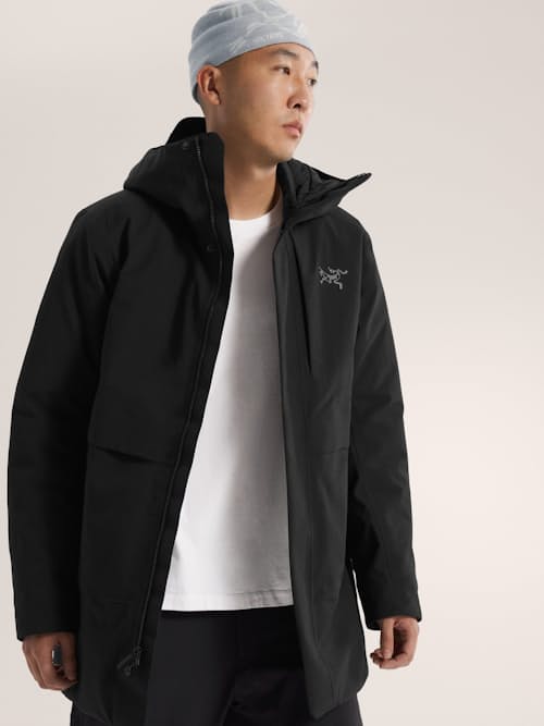 on model image of Therme Down Jacket