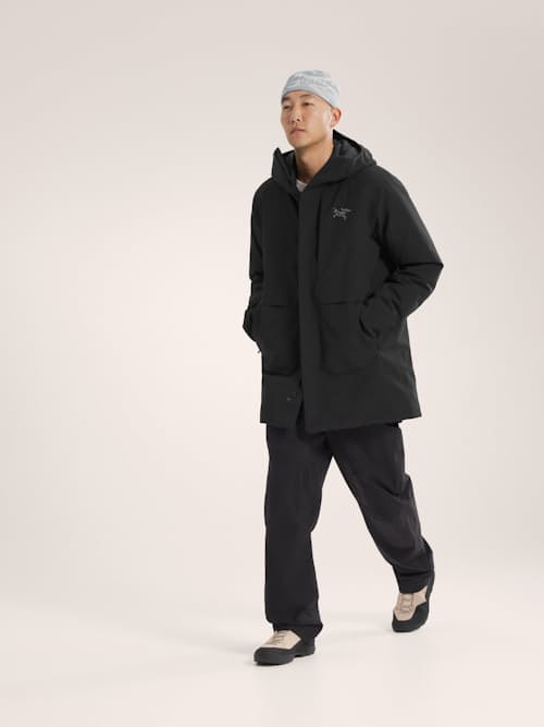on model image of Therme Down Jacket