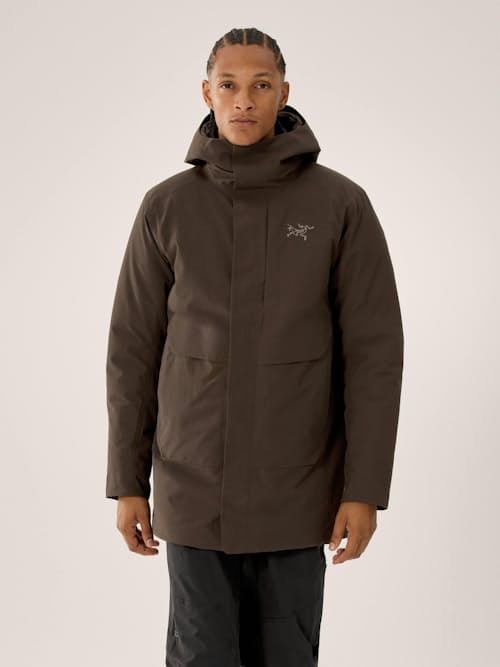 on model image of Therme Down Jacket