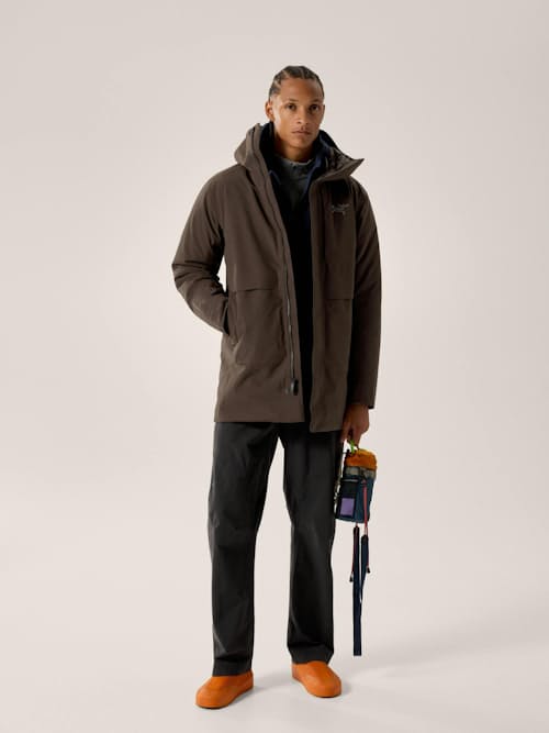 on model image of Therme Down Jacket