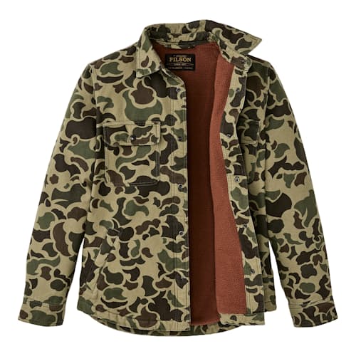 laydown image of Fleece Lined Jac Shirt
