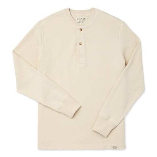 laydown image of Waffle Knit Henley