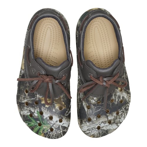 laydown image of Realtree Classic Boat Shoe