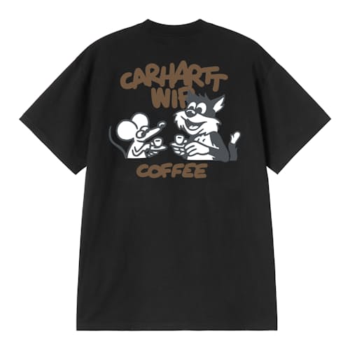 laydown image of Short Sleeve Coffee Break T-Shirt