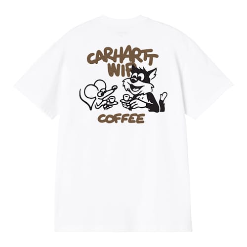 laydown image of Short Sleeve Coffee Break T-Shirt
