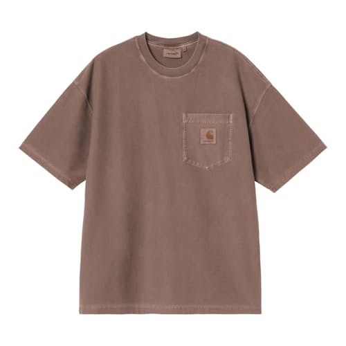 laydown image of Short Sleeve Loose Pocket T-Shirt