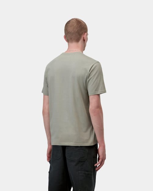 on model image of Short Sleeve Pocket T-Shirt