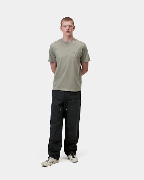 on model image of Short Sleeve Pocket T-Shirt