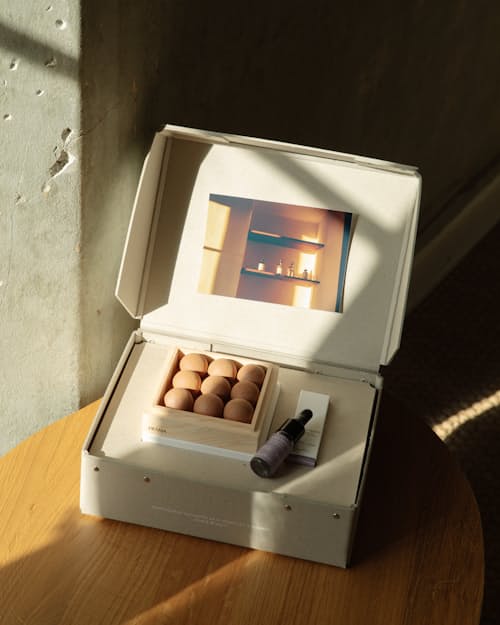 lifestyle image of From Soil to Form Oil Diffuser Gift Box Set
