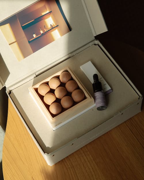 lifestyle image of From Soil to Form Oil Diffuser Gift Box Set