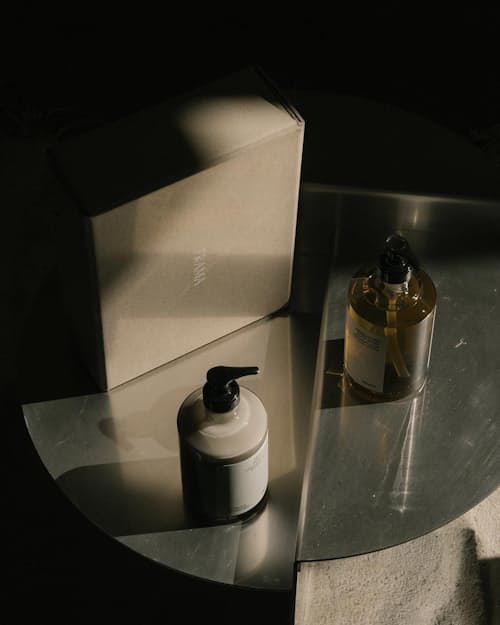 lifestyle image of Body Wash + Body Lotion Gift Box Set