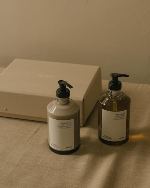 lifestyle image of Body Wash + Body Lotion Gift Box Set