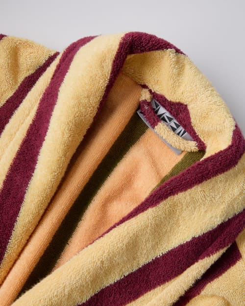 laydown detail image of Terry Cotton Bathrobe