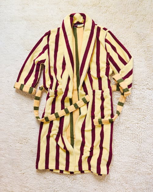 no crop image of Terry Cotton Bathrobe
