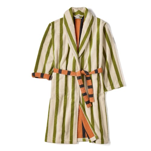 laydown image of Terry Cotton Bathrobe