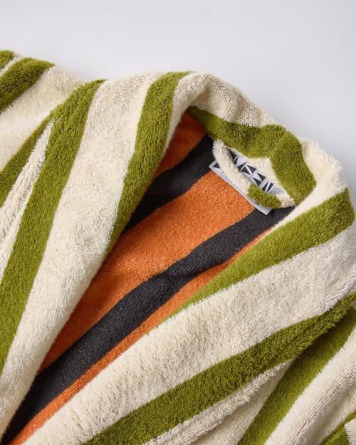 laydown detail image of Terry Cotton Bathrobe