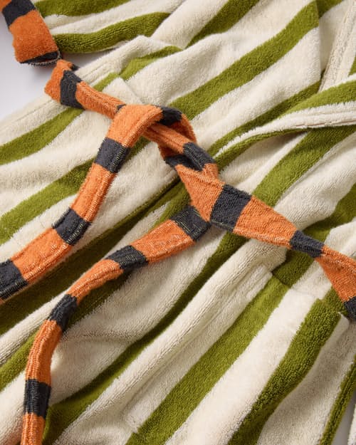 laydown detail image of Terry Cotton Bathrobe