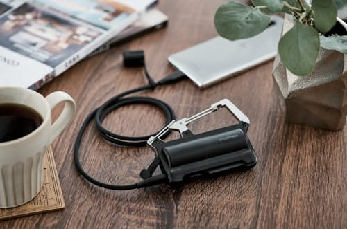 lifestyle image of 5000mAh Carabiner Battery