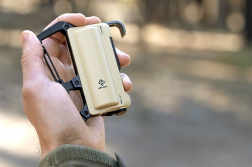 lifestyle image of 5000mAh Carabiner Battery