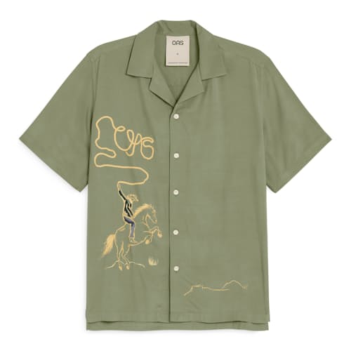 laydown image of Saguaro Rocco Shirt