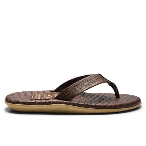 laydown image of Italian Weave Sandal