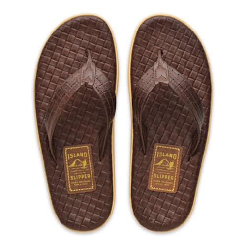 laydown image of Italian Weave Sandal