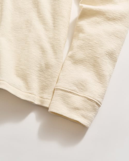laydown detail image of Slub Tuck Henley