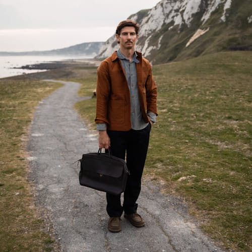 lifestyle image of Zeppo Solo Business bag