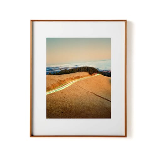 laydown image of Red Ghosts Print
