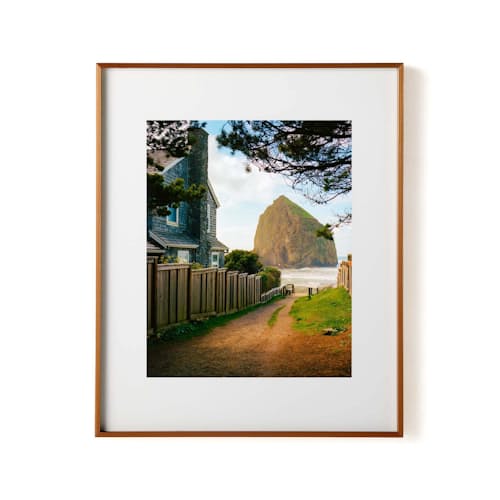 laydown image of The Path to Haystack Print