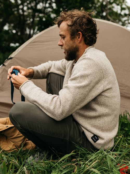 lifestyle image of Barents Rollneck Sweater