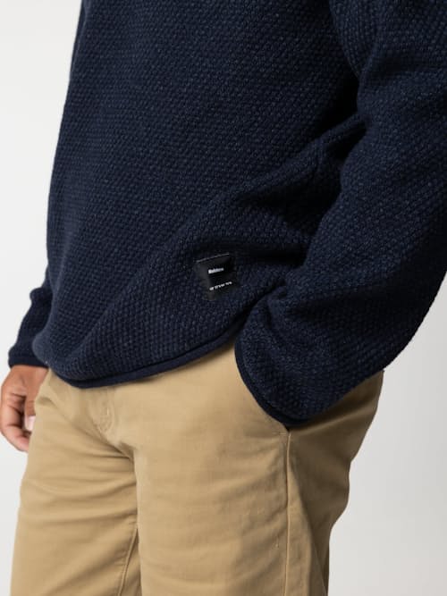 on model image of Barents Rollneck Sweater